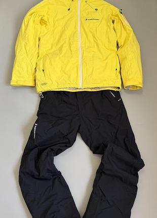 Лыжный костюм peak perfomance yellow ski-jacket size m tnf marmot