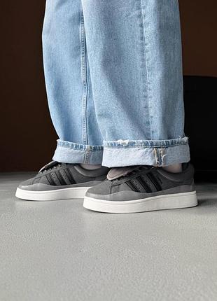 Кросівки жіночі adidas campus x bad bunny grey