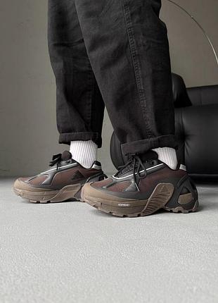 Кроссовки мужские adidas edge runner black/brown