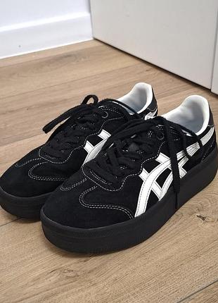 Asics onitsuka tiger tokuten platform black beige