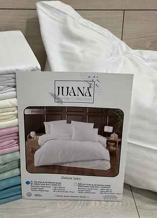 Елегантна однотонна постільна білизна з сатину deluxe