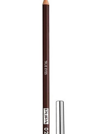 Карандаш для глаз pupa true eyes 02 коричневый 1.4 г