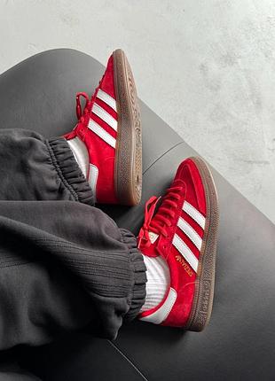 😍 женские кроссовки adidas handball spezial red