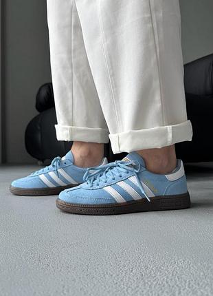 😍 жіночі кросівки adidas handball spezial blue