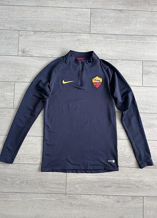 Roma nike dry strike drill top size s c размер рома найма мужская футбольная спортивная тренировочная кофта лонгслив свитшот свитер батник рашгард ори