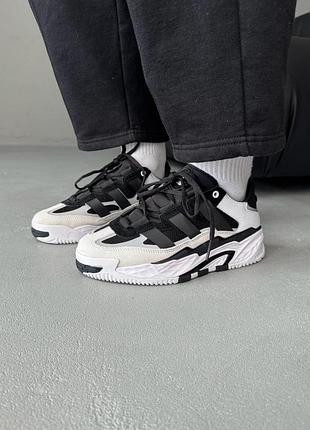 Кроссовки женские adidas niteball black/grey adi-0279