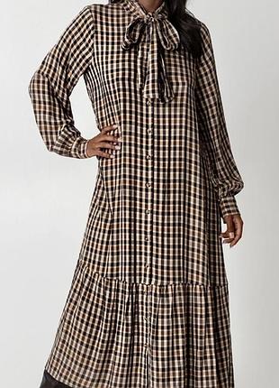 Віскозне з воланом по низу плаття 👗