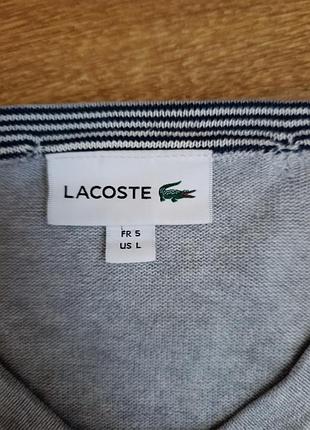 Мужской свитер lacoste 2
