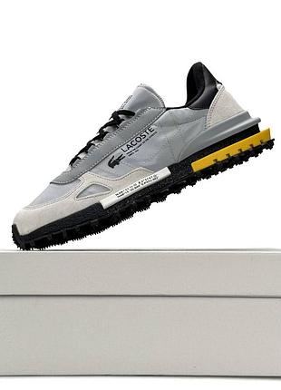 Lacoste elite active pale grey black 2