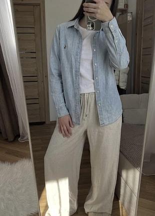 Легкая рубашка ralph lauren
