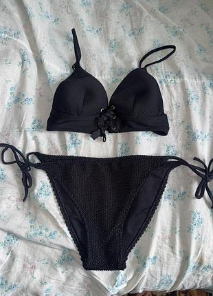 Купальника calzedonia cobey жіночий чорний s-m