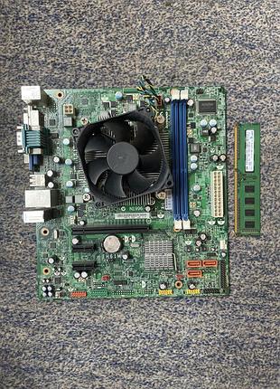 Комплект lenovo ih61m lga1155 + pentium g850 + 2gb ddr3 + кулер