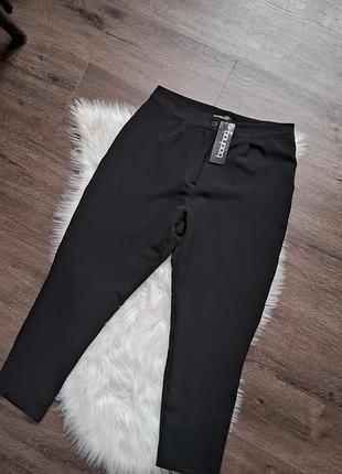 Нові класичні чорні брюки boohoo, m/l