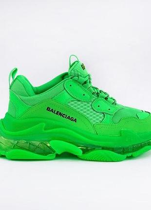 Кроси balenciaga салатові