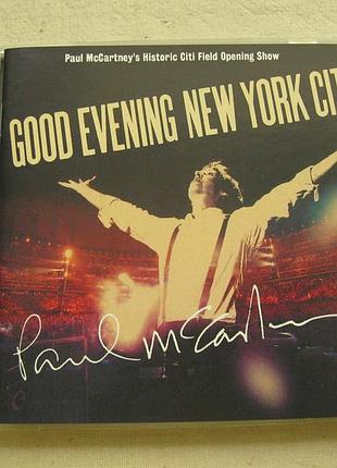 Cd beatles family. paul mccartney. /ex-beatles/. good evening new york city. 2cd. 2009