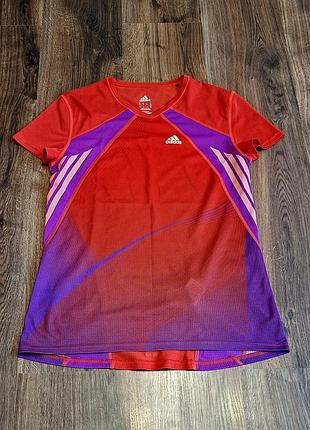 Женская уникальная спортивная футболка adidas оригинал