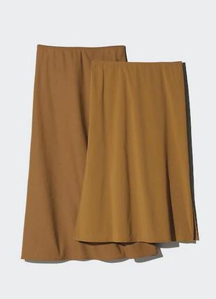 Спідниця uniqlo з лляної суміші