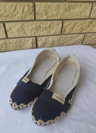 Еспадрильї, кеди, мокасини, сліпони жіночі espadrille, туреччина 39