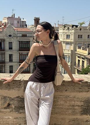 Топ бандо bershka xs
