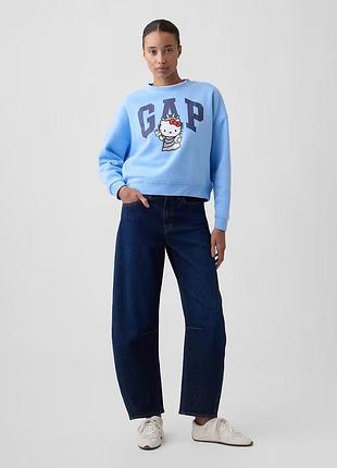 Світшот oversized на флісі gap 4