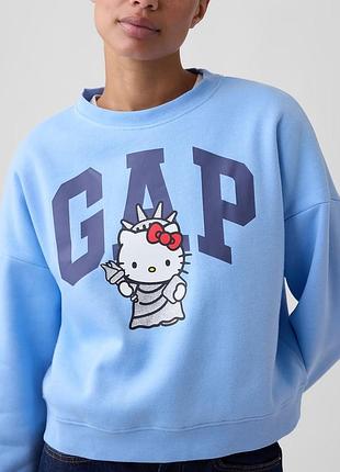 Світшот oversized на флісі gap 3