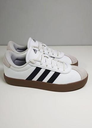 Кроссовки, кеды adidas vl court 3.0 sportswear jr id9062 white 37 р. оригинал