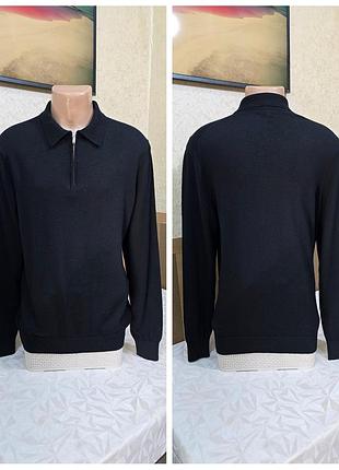 Мериносовый джемпер поло. reiss.