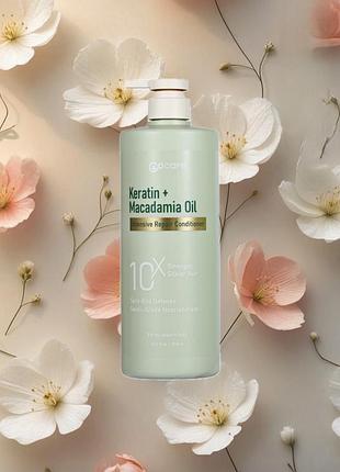 Кондиционер для волос - clever hair cosmetics gocare intensive repair conditioner 1000 мл