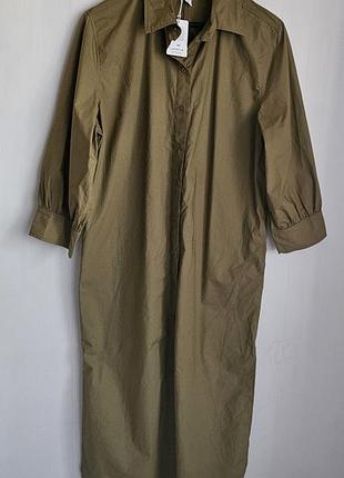 Платье хаки h&amp;m.