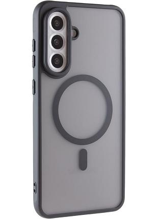 Чехол tpu bloom with magnetic fit для samsung galaxy z flip8 black