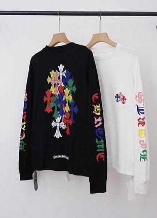 Лонгслів chrome hearts✨ топ якість
