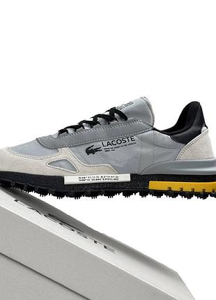 Lacoste elite active pale grey black 4