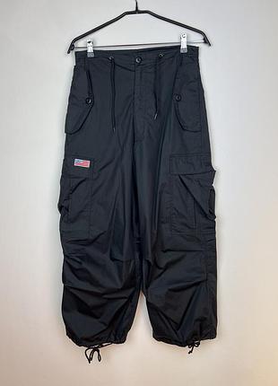 Ufo streetwear wide parachute cargo pants широкие карго брюки уфо стритвир