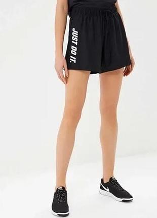 Nike dri-fit оригінал спортивні шорти чорні жіночі р. xs