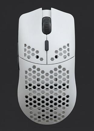 Безпровідна ігрова миша (біла) hxsj з 12000dpi та акумулятором 800mah