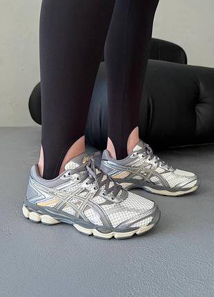😍 жіночі кросівки asics gel-cumulus 16 cream/clay grey