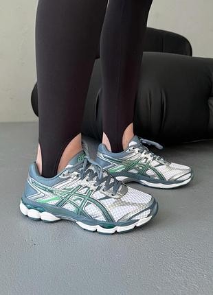 😍 женские кроссовки asics gel-cumulus 16 white/ironclad