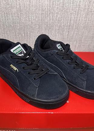 Кросівки puma suede classic чорні