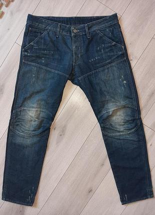 G-star raw w34l30 чоловічі джинси льон/котон