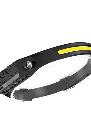 Светодиодный налобный фонарь headlamp w689-1 на аккумуляторе