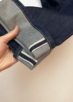 Spurr Ausa indigo selvedge denim jeans плотные прямые джинсы на селевидке спур сша