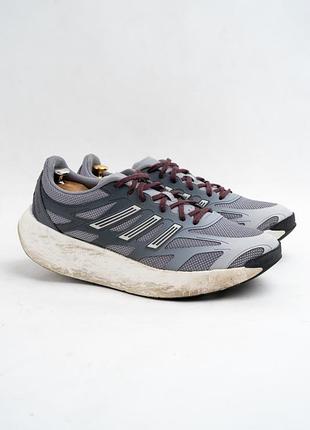 Кросівки чоловічі бігові adidas adizero aruku сірі розмір 46