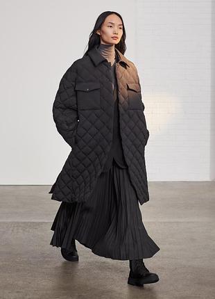 Новая длинная плиссированная юбка uniqlo