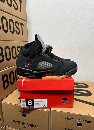 Кросівки nike jordan 4 retro gore-tex / найк джордан 4 чорні 38 39 40 41 42 43