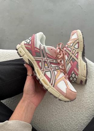 😍 женские кроссовки asics gel-kahana 8 beige/pink