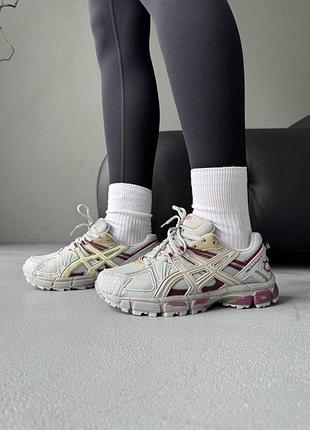 😍 женские кроссовки asics gel-kahana 8 grey/bordo