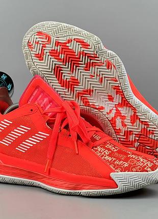 Adidas dame 6 кросівки спортивне взуття спортивные кроссовки для залу тренувань бігові беговая обувь легкі баскетбол волейбол адідас адик