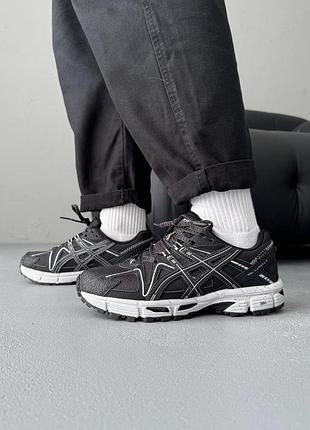 Чоловічі кросівки asics gel-kahana 8 black/grey gore-tex