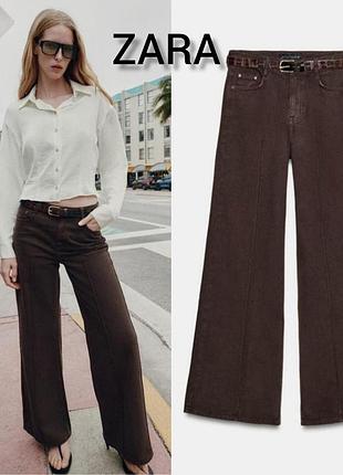 Джинси zara wide leg 34 розмір, xs, s 6147/050/700