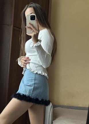 Біла кофта 5